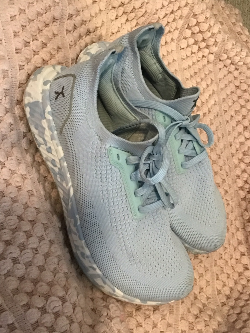 Women's Light Blue Flux footwear Sneakers